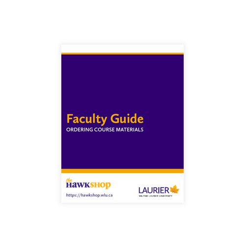 Faculty guide