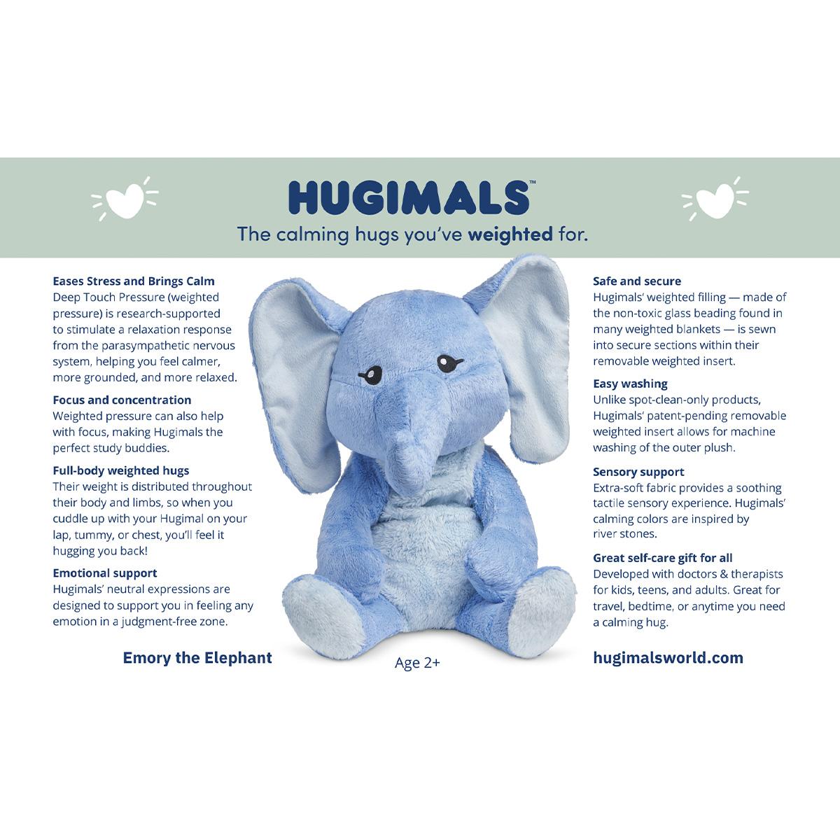 Homiehug Elephant Flower Soft Blanket Flannel Cozy Cute Animal Fuzzy Throws for Nap Bed Couch Home Decor Child Women Men Gifts All-Seasons 50